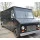 Chinese vintage food truck with dark black color