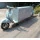 Vintage food truck in light blue color Chinese food truck manufacturer
