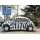 vintage food truck with zebra-stripe prints